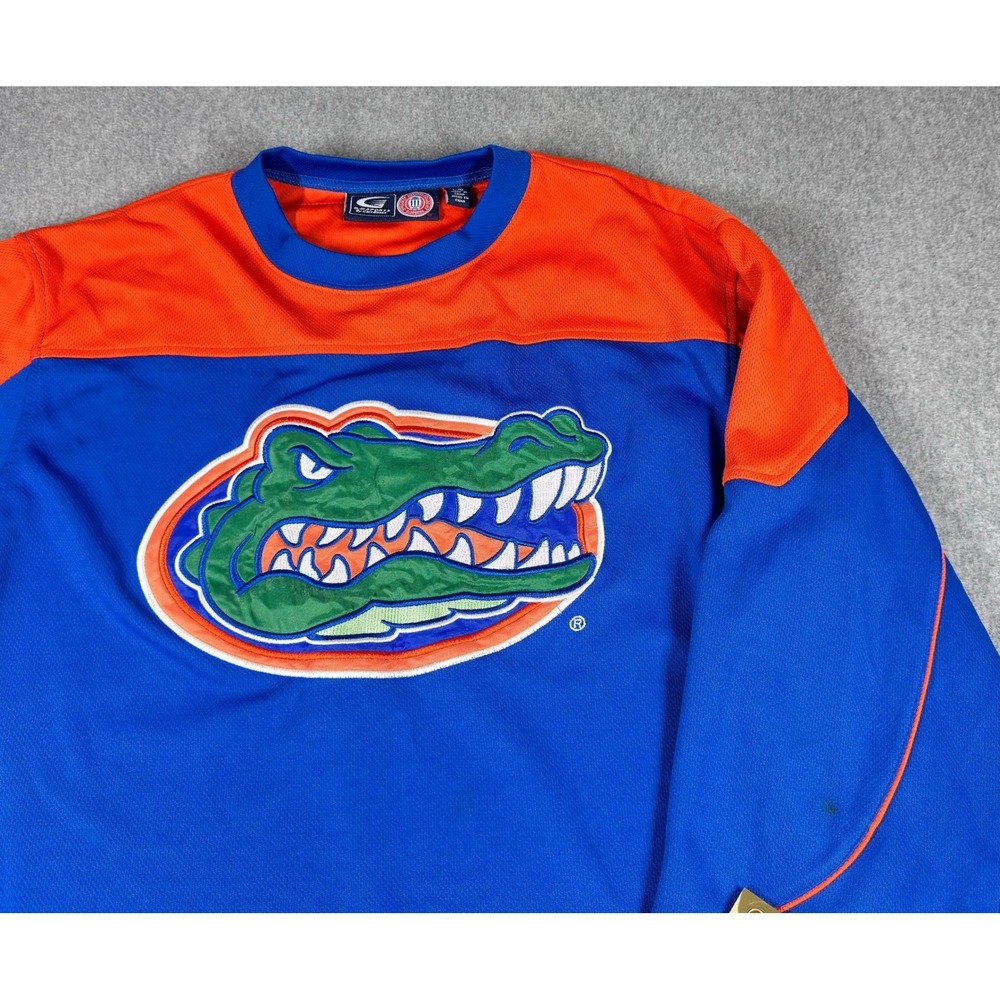 Vintage University of Florida Gators #53 Jersey Large G-III Carl Banks NCAA Blue